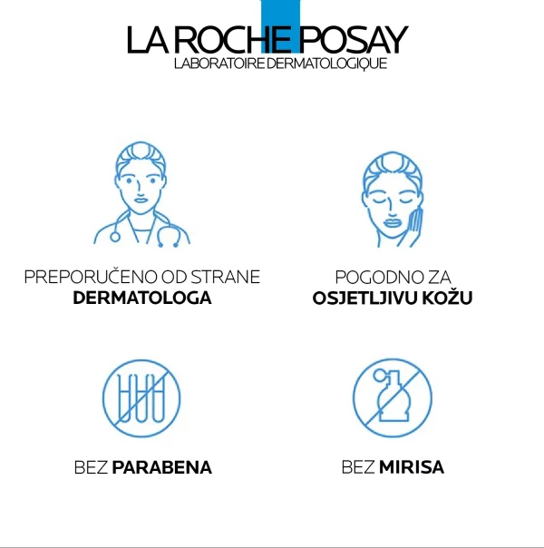 La Roche-Posay LIPIKAR SURGRAS Tvrdi sindet (sapun) za nadopunu lipida protiv nadraženosti i svraba, pogodno za djecu i odrasle, 150 g bpharm