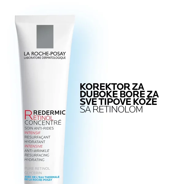 La Roche-Posay REDERMIC RETINOL Intenzivni korektor protiv bora za osjetljivu kožu oko očiju, 15 ml