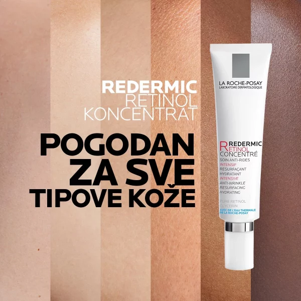 La Roche-Posay REDERMIC RETINOL Intenzivni korektor protiv bora za osjetljivu kožu oko očiju, 15 ml