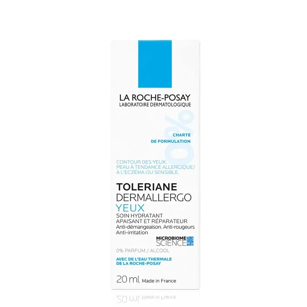 La Roche-Posay TOLERIANE DERMALLERGO Hidratantna krema za netolerantnu kožu oko očiju, 20 ml