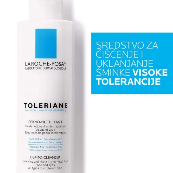 La Roche-Posay TOLERIANE LOSION za čišćenje lica i skidanje šminke, 200 ml