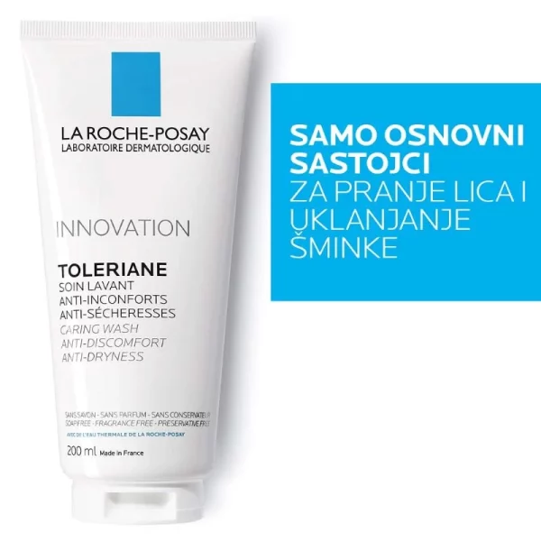 La Roche-Posay TOLERIANE Njegujući gel za čišćenje lica protiv suhoće i osjećaja neugode, 200 ml bpharm