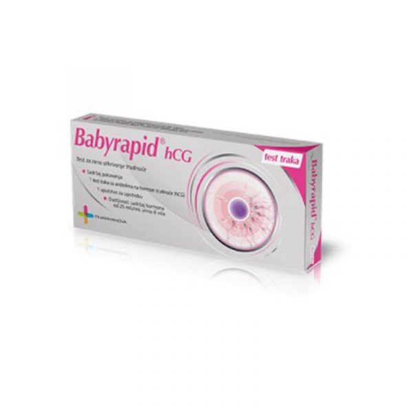 Babyrapid hCG traka test za otkrivanje trudnoće