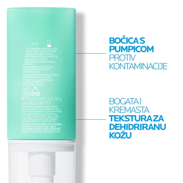 La Roche-Posay HYDRAPHASE HA Lagana hidratantna njega za punoću normalne do mješovite kože 50 ml