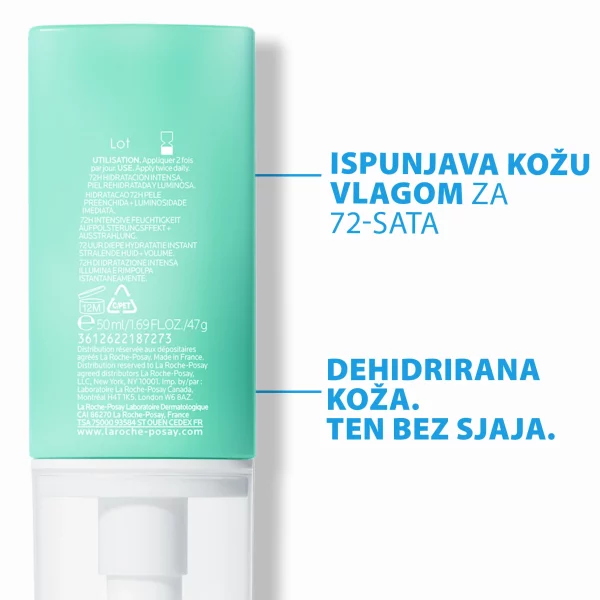 La Roche-Posay HYDRAPHASE HA Lagana hidratantna njega za punoću normalne do mješovite kože 50 ml