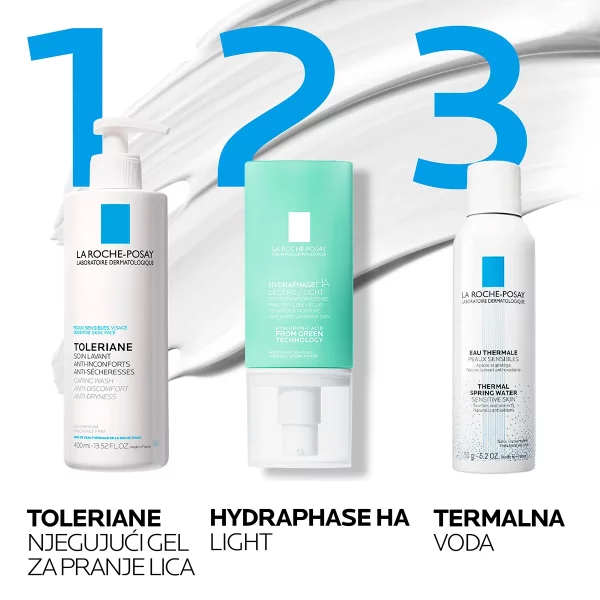 La Roche-Posay HYDRAPHASE HA Lagana hidratantna njega za punoću normalne do mješovite kože 50 ml