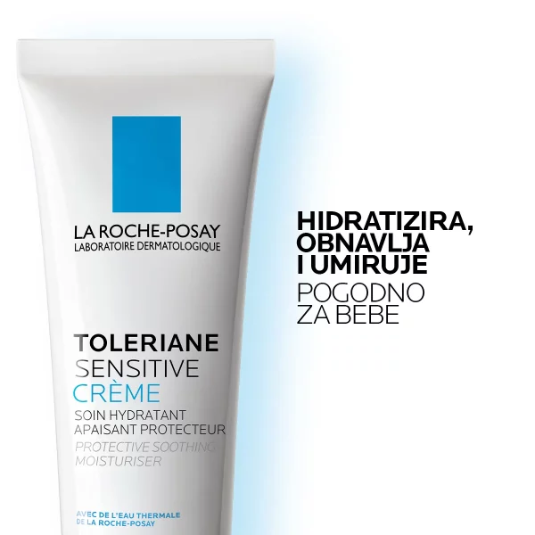 La Roche-Posay TOLERIANE SENSITIVE Hidratantna njega za uravnoteženje mikrobioma osjetljive kože, normalna koža, 40 ml