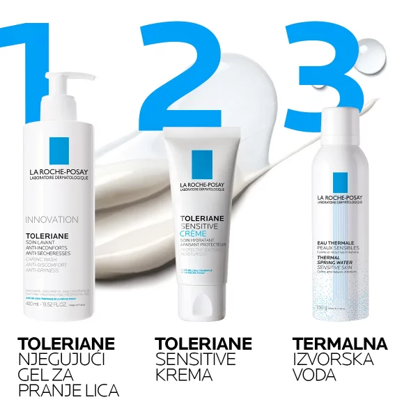 La Roche-Posay TOLERIANE SENSITIVE Hidratantna njega za uravnoteženje mikrobioma osjetljive kože, normalna koža, 40 ml