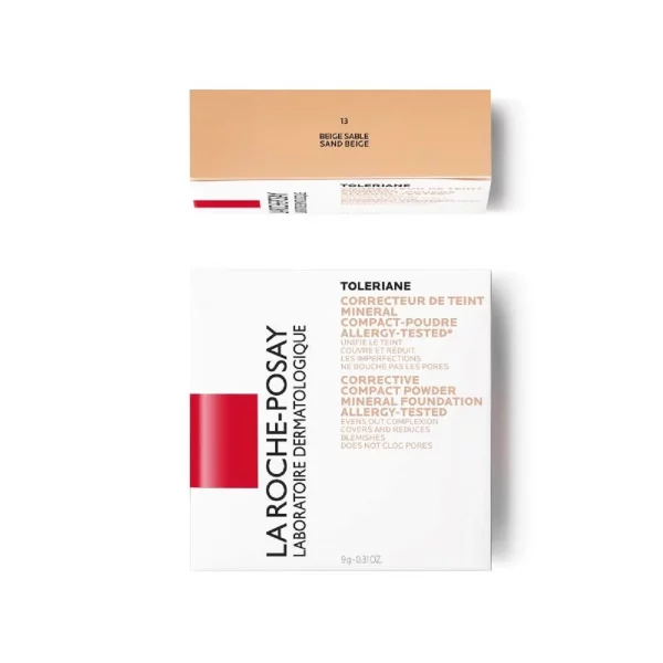 La Roche-Posay Toleriane Teint Mineral kompaktni korektivni puder – broj 13 Sand Beige 9,5g