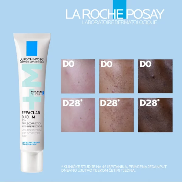 La Roche-Posay EFFACLAR DUO+M Trostruka korektivna njega protiv nepravilnosti masne kože i začepljenih pora, 40ml BPHARM