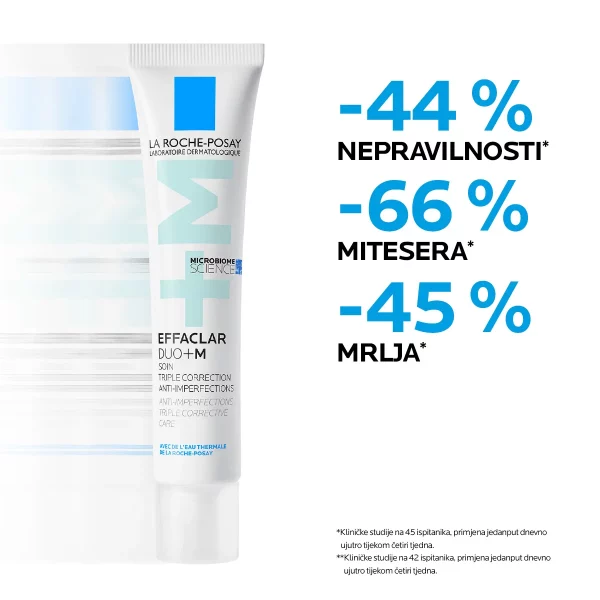 La Roche-Posay EFFACLAR DUO+M Trostruka korektivna njega protiv nepravilnosti masne kože i začepljenih pora, 40ml BPHARM