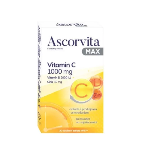 Ascorvita Max 30 tableta - Apoteke B Pharm