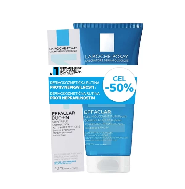 LRP EFFACLAR GEL+KREMA BPHARM