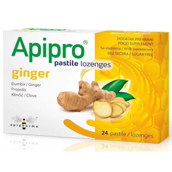 Apipro Ginger 24 pastile